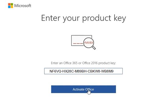 Free license key MS Office 2016 2021